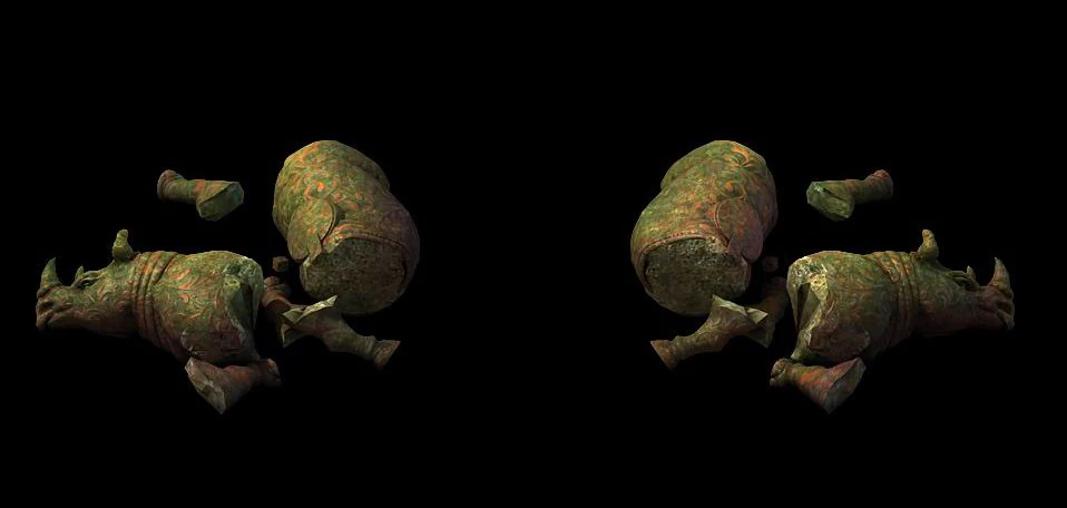game model - tomb raider protector beast rhinocero 3D Model .c4d .max .obj .3ds .fbx .stl .blend 