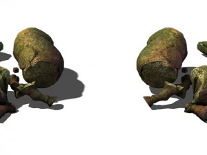 game model - tomb raider protector beast rhinocero 3D Model