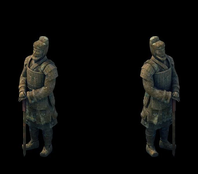 game model - tomb of the terracotta warriors 02 3D Model .c4d .max .obj .3ds .fbx .stl .blend