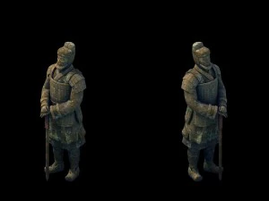 modelo de jogo - tumba dos guerreiros de terracota 02 Modelo 3D