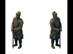 game model - tomb of the terracotta warriors 02 3D Model