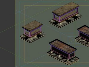 game model - the tomb of the sarcophagus 3D Model