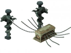 game model - the tomb of the chain locked in the s 3D Model