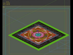 game model - tombstone carved stone carved surface 3D मॉडल
