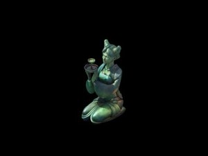game model - tomb of the ladies light figurines Model 3D