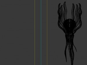 game model - seabed - phytoplankton 3D-Modell
