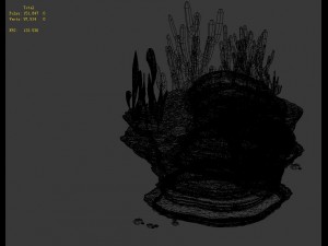 game model - seabed - seabed reef 3D Model