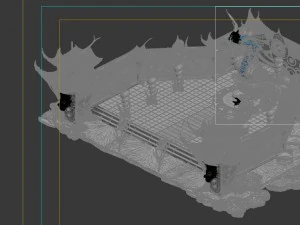game model - seabed - mirage 3D Model
