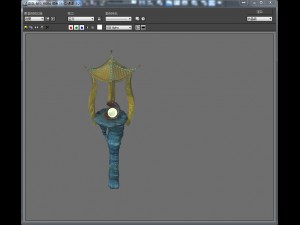 game model - seabed - luminous pearl luminaires 3D Model