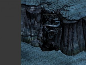 game model - heihe area relief 3D 모델