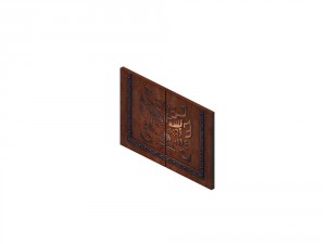 game model - gorgeous stone gate 3D Model