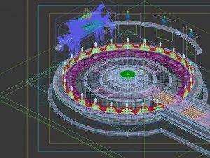 game model - phantom star entrance 3D Model