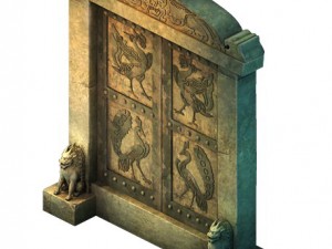 game model - imperial tombs Modelo 3D