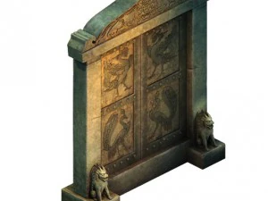 game model - imperial tombs 3D Model