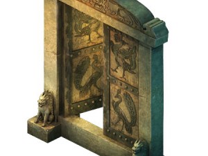 game model - imperial tombs Modelo 3D