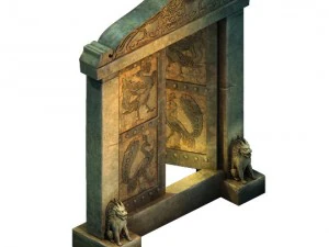 game model - imperial tombs 3D Model