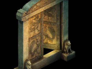 game model - imperial tombs Modelo 3D
