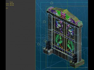 game model - imperial tombs Modelo 3D