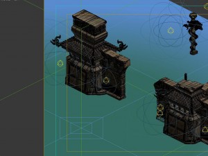 game model - imperial tombs dragon-shaped column e 3D Model