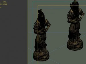 game model - imperial tombs funeral objects 02 3D Model