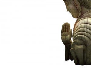 game model - kasai buddha traces forest statue 02 3D 模型