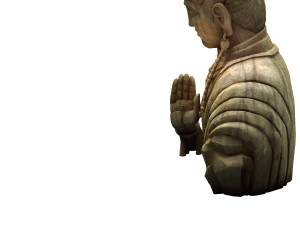 game model - kasai buddha traces forest statue 02 3D 模型