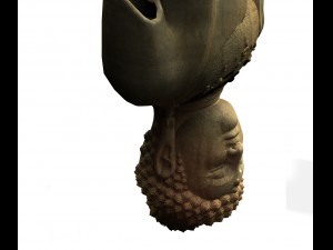 game model - kashayana buddha forest crown 2 3Dモデル