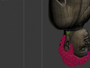 game model - kashayana buddha forest crown 2 3Dモデル