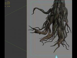 game model - kaya buddha forest root Modelo 3D