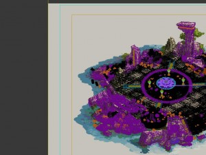 game model - kasai buddha traces forest asura magi 3Dモデル