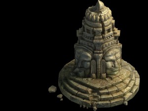 game model - kasai buddha traces forest asura magi Modelo 3D