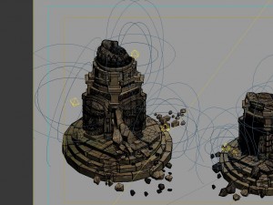 game model - kasai buddha traces forest asura magi 3D Model