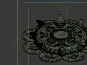 game model - kapu buddha trail forest big lotus st 3D 模型