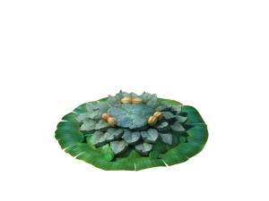 game model - kapu buddha trail forest big lotus st 3D 모델