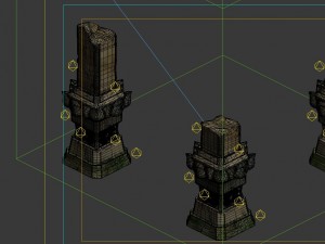game model - kashayana buddha forest stone magic a Model 3D