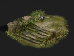 game model - kashayana trail forest hill road 3D 모델