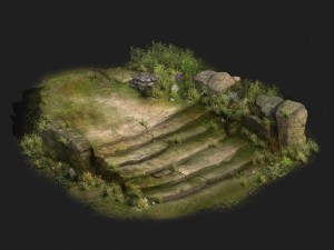 game model - kashayana trail forest hill road 3D मॉडल