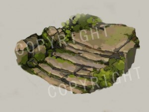 game model - kashayana trail forest hill road 3D मॉडल