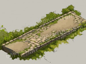 game model - kashayana buddha forest trail 1 3D 모델