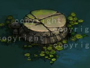 game model - kapu buddha trail forest little lotus 3D Model