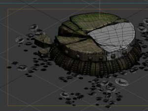 game model - kapu buddha trail forest little lotus 3D Model
