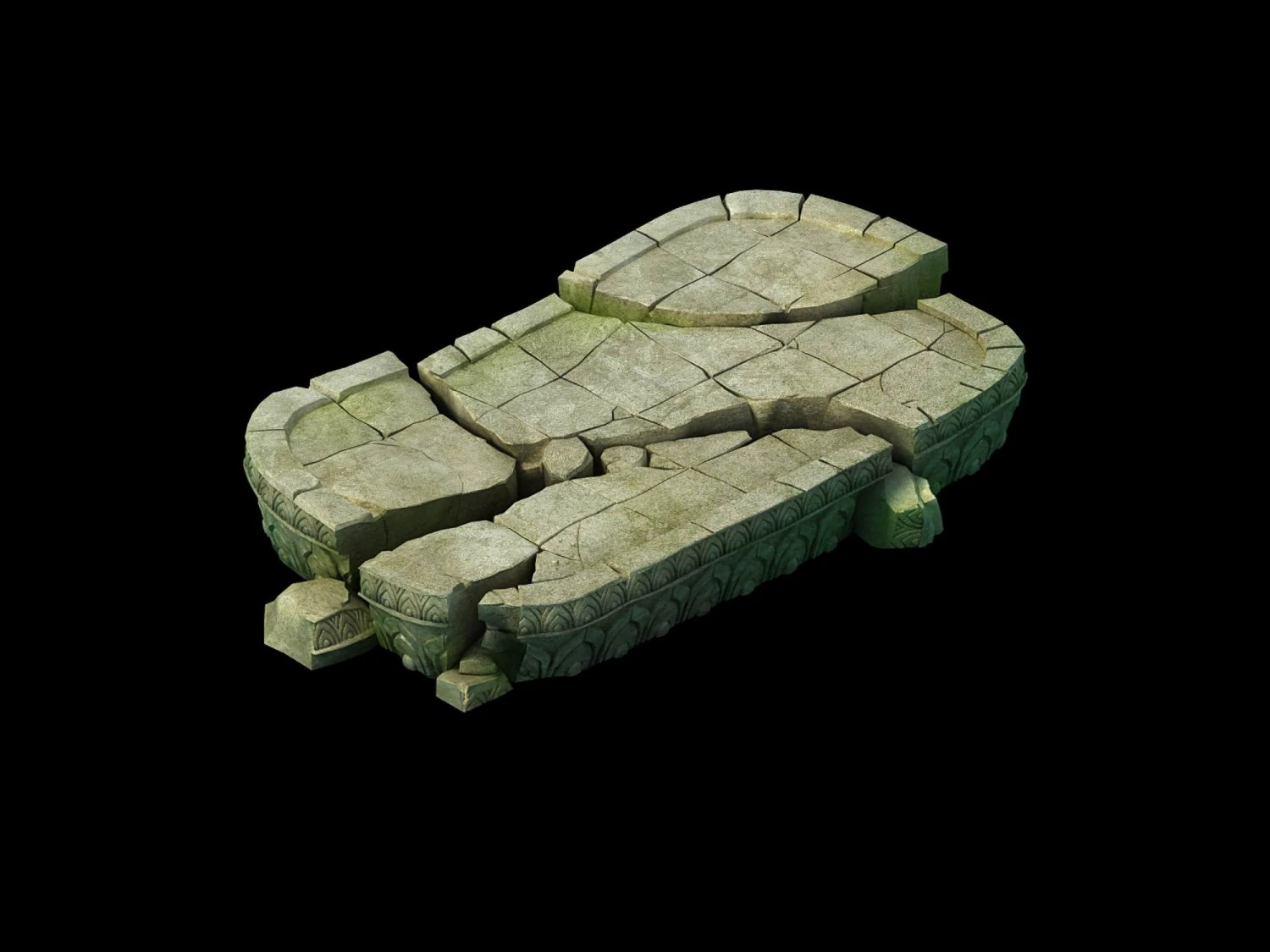 game model - kaji buddha material material adjustm 3D Model .c4d .max .obj .3ds .fbx .stl .blend