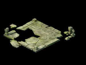 game model - kaji buddha material material adjustm 3D Model