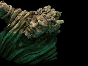 game model - kashayana buddha forest water sculptu 3D Model