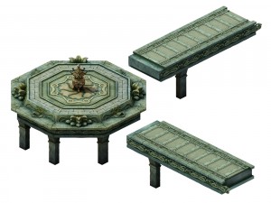 game model - kashayana buddha forest water shueit 3Dモデル