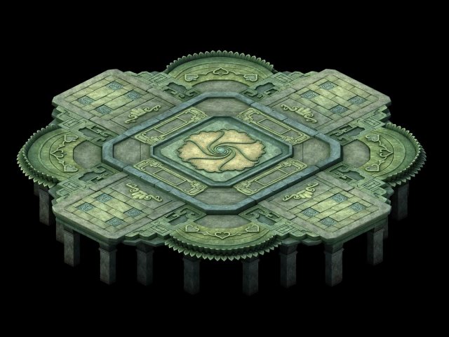 game model - kashayana buddha forest water shueit Modèle 3D .c4d .max .obj .3ds .fbx .stl .blend 