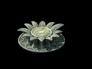 game model - kapya buddha forest little lotus bloc 3D Модель