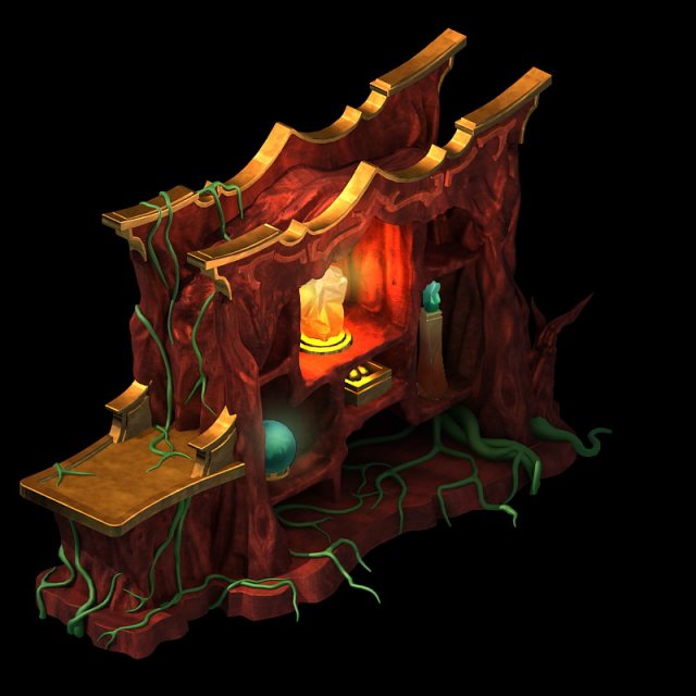 game model - furniture cabinet disillusion ming fi Modelo 3D .c4d .max .obj .3ds .fbx .stl .blend 