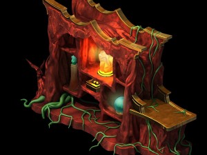 game model - furniture cabinet disillusion ming fi Modelo 3D