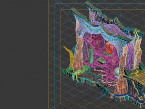 game model - furniture cabinet disillusion ming fi Modelo 3D